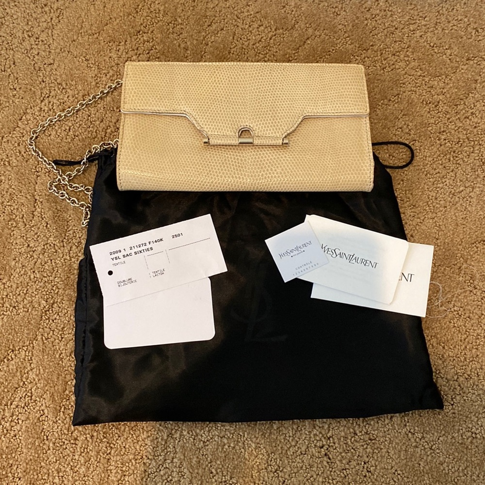 YSL Yves Saint Laurent WOC/clutch